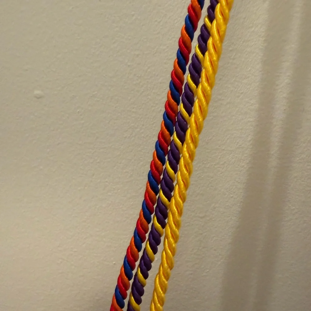 Multicolor Graduation Cords | university honor tassels cords - Picture 3 of 4
